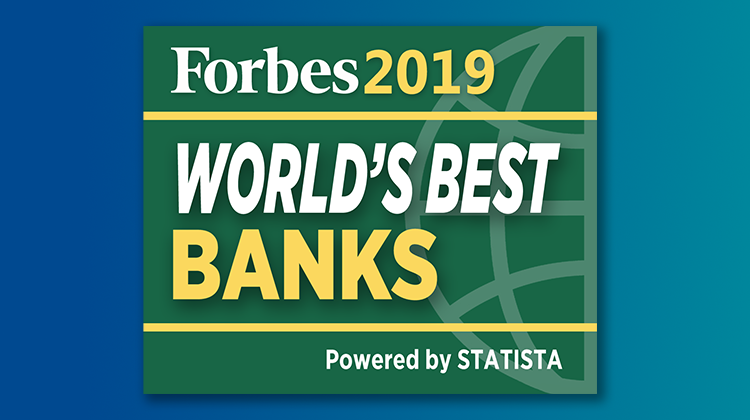 Bank among World's Best Banks Forbes
